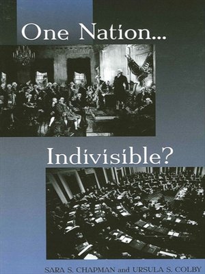 cover image of One Nation...Indivisible?